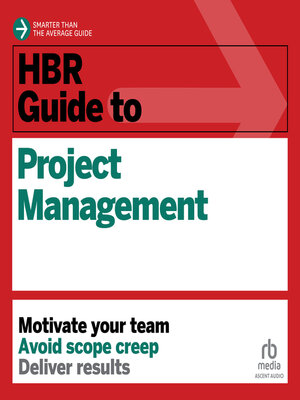 cover image of HBR Guide to Project Management
